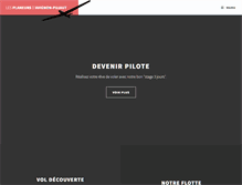 Tablet Screenshot of planeurpujaut.fr
